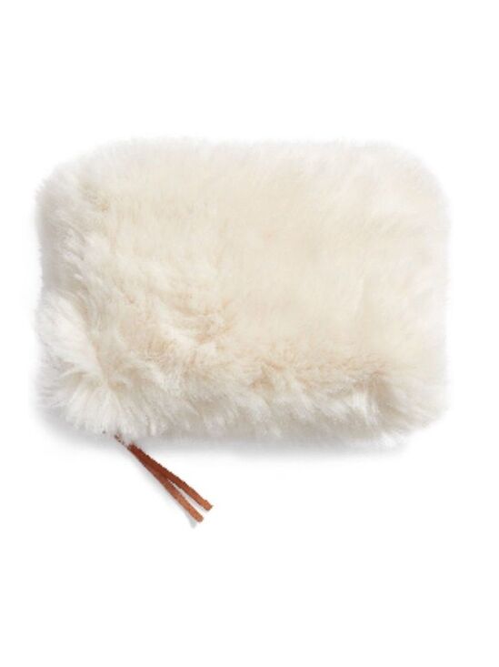 Nordstrom at Home Handbags - Nordstrom Faux Fur Pouch Ivory
